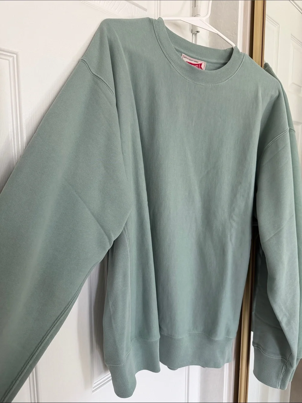 Madewell The McCarrren Field Crewneck Sweatshirt Antique Blue
